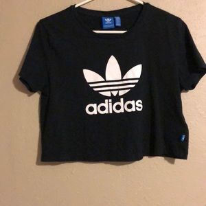 Girls adidas crop top